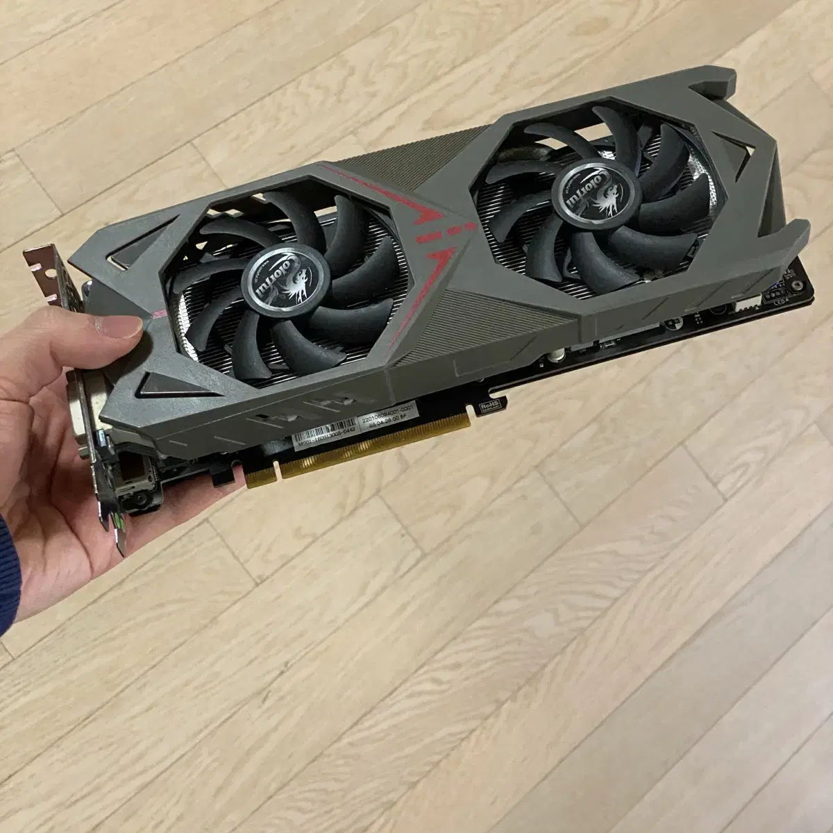 Colorful GTX 1070 써멀구리스 재도포, 써멀패드 교환